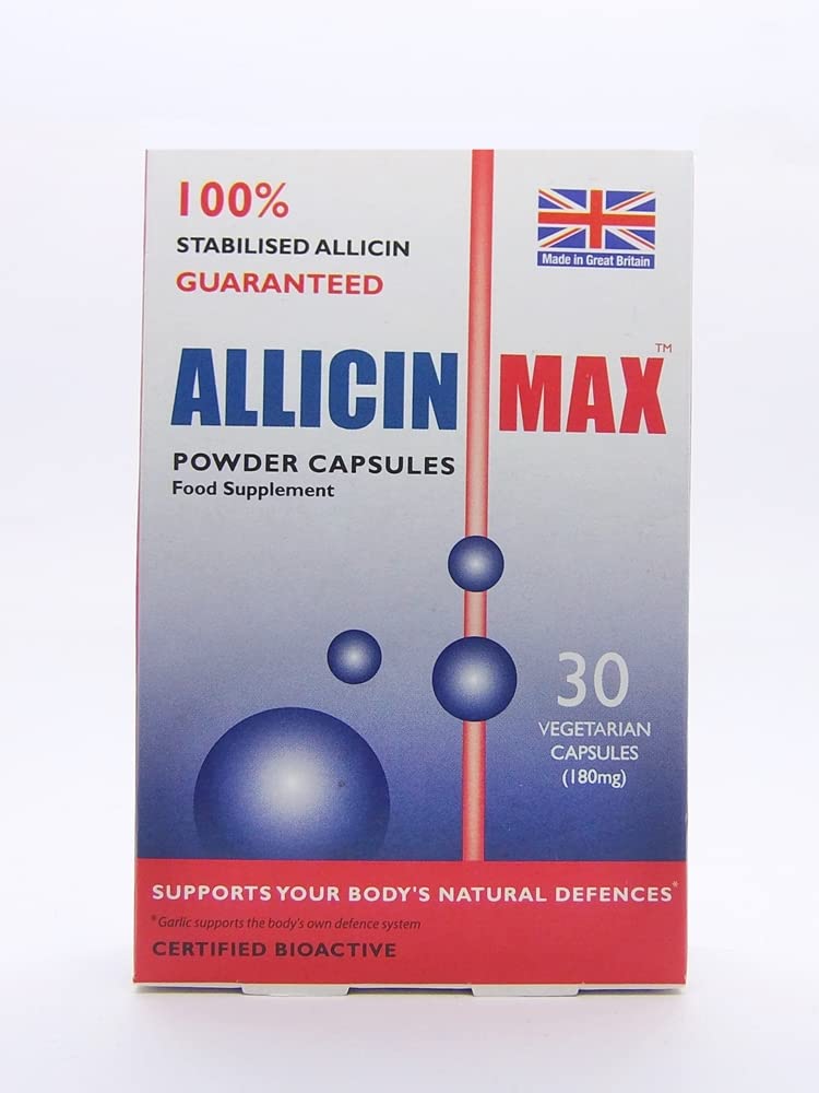 Allicin Max 30 Veg Caps (2-60 Capsules的包) (中文(简体) ).