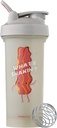 BlenderBottle Just for Fun Classic V2 摇摆瓶完美地为蛋白质摇摆和预选工作,28-Ounce, What's Shakin'