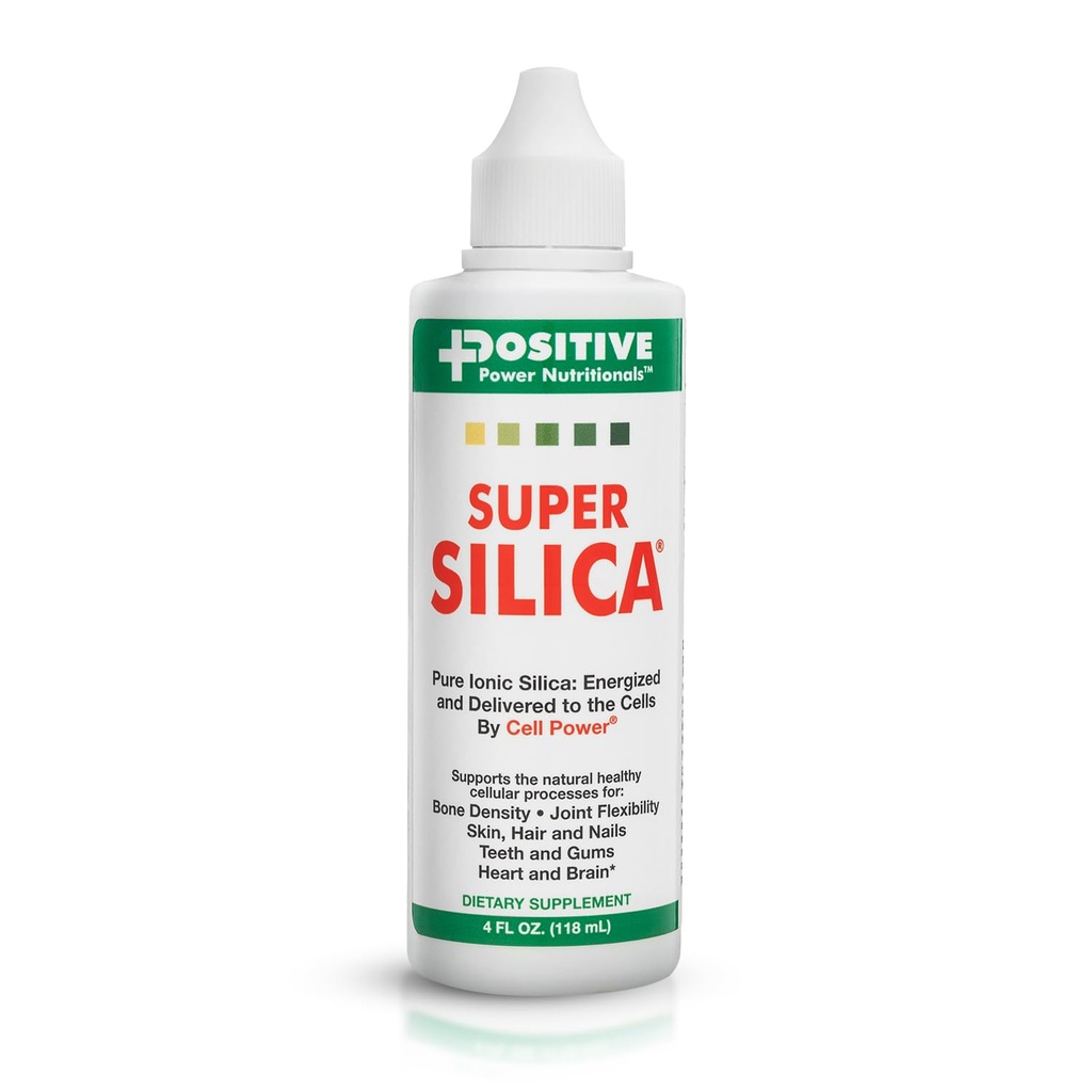 阳性动力营养素 Super Silica 补充剂(4oz) - Silica 矿物补充剂 - Silica 液体补充剂 → 液态硅与Collagen促进硅 → Silica 补充剂促进毛发生长