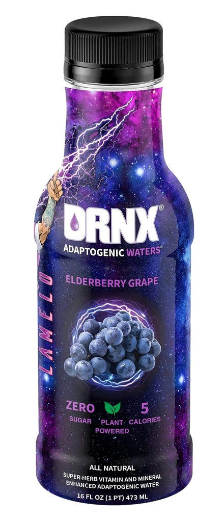 DRNX 12 Pack 适应性水 完整水分 增强水分 - 零糖 - 5卡路里 - 超级草药,B & D维生素,抗氧化剂,Keto 友好,所有天然(Variety Pack)