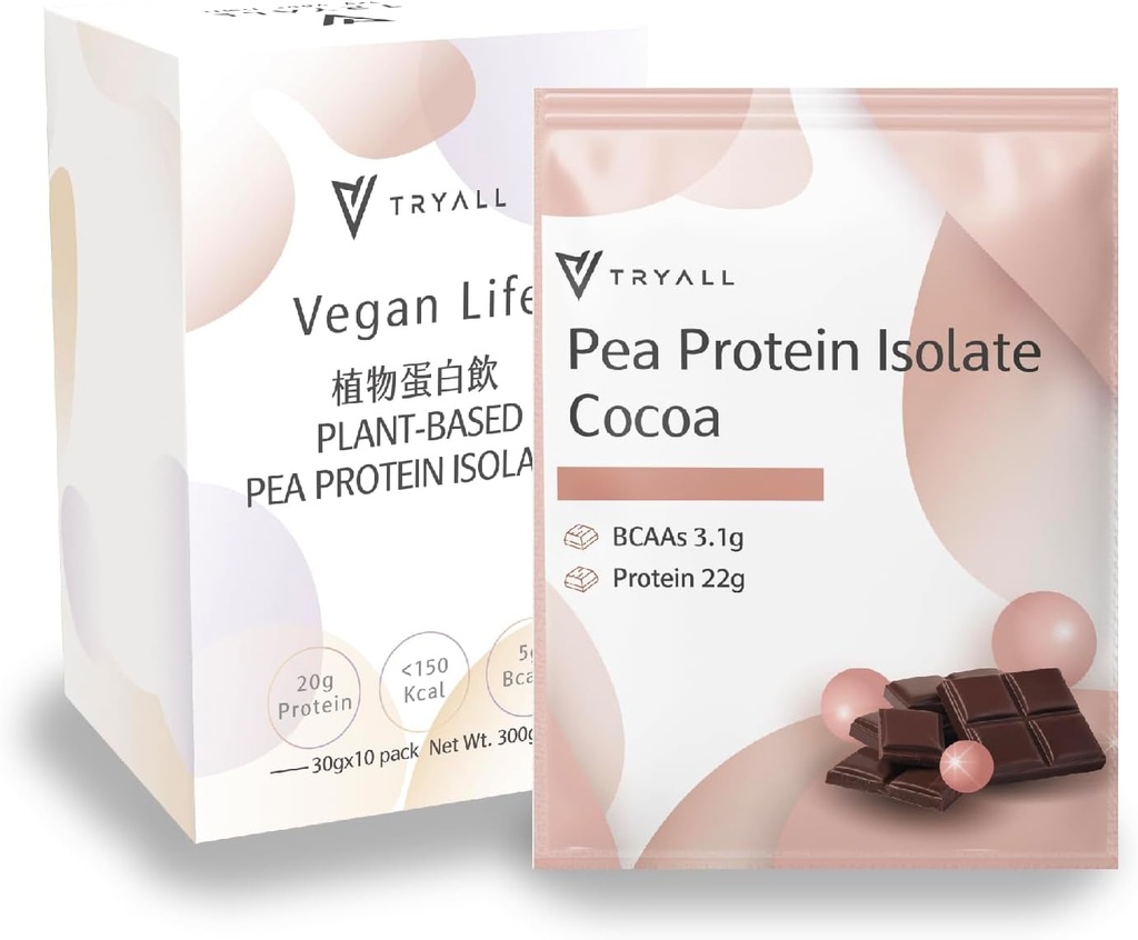 TRYALL 植物基 Pea蛋白蛋白粉隔离剂(22g of Protein)
