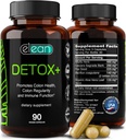ELEAN Detox Plus 与Probiotic,Alfalfa,Flax种子,有机阿洛埃韦拉,Colon Cleanse的ascara Sagrada树皮,Gut健康,消化卫生和Colon总护理混合。