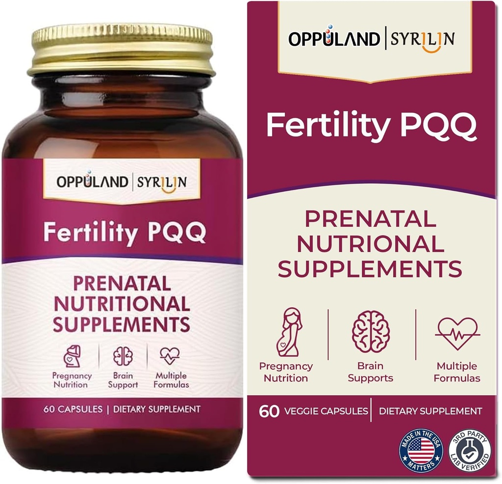 生育率 PQQ-产前营养补充 -- -- 支持产前保健,孕期健康 -- -- 60帽