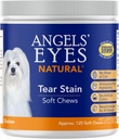 (原始内容存档于2017-09-21) (英语). ANGELS'EYES Natural Tear Stain Prevention Soft Chews for Dogs – Chicken Flavor – for All Breeds – 没有小麦没有玉米 – Daily Supplement – 专有公式