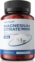 甘油酸镁 Citrate Capsules 500mg 补充:用于便利与健康睡眠支持 高吸性镁元素补充 肌肉与消化支持 - 非 GMO & Gluten Free