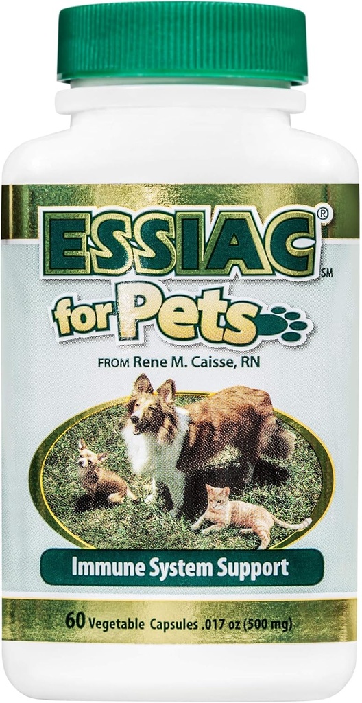 Esiac 国际宠物草药补充品, 60 Capsules