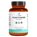 15日Colon Cleanse – 抗毒药和固态健康支持 Probiotics, Aloe Vera, Licorice Root & Psyllium Husk – 支持消化剂,Immune, 和Kidney 健康男性与女性