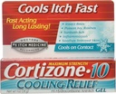 Cortizone-10 冷却救济 反伊奇 Gel 1 oz (3包)
