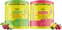 Keto Vitals Cherry Limeade Bundle 配有 Raspberry Lemonade - 2 Pack Bundle Keto 电解质粉 - 配有钾,镁,钠,钙的电解质 - Cherry Limeade & Raspberry Lemonade