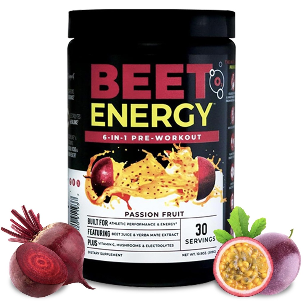 营养学 Beet Energy O2, Pre Workingout Powder, Energy, Endurance & Nitric Oxide Boster 配有 Beet Powder, Yerba Mate, 适配体与电解质, Vegan Pre Workingout, Passion Flavor, 30 services 配有甜菜粉, Yerba Mate, Adapgents & Electrolytes, Vegan Pre Workout, Passion Fruelvor, 30 services 配有"耐力",耐力与耐力,耐力,耐力,耐力,耐力,耐力,耐力,耐力,耐力,耐力,耐力,耐力,耐力,耐力,耐力,耐力,耐力,耐力,耐力,耐力,耐力,耐力,耐力,耐力,耐力,耐力,耐力,耐力,耐力,耐力,耐力,耐力,耐力,耐力