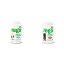 Vega蛋白和绿素蛋白粉,香草 - 20g 植物基蛋白加蔬菜,Vegan & 蛋白和绿素蛋白巧克力(19种) - 20g 植物基蛋白加