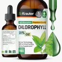 BIO KRAUTER 液态氯酚液滴 - 清洁和免疫支持 - 内部除臭剂 - 钠 氯酚钠 提取补充 - 2 fl oz