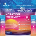 HydroMATE 电解石粉包 菠萝水解加速器 低糖方 有利于恢复 热带 Piña Colada 16 棒