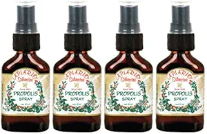 4瓶阿皮亚里奥·西尔韦斯特尔巴西绿蜜蜂Propolis Sprush 30ml - 无酒精,无蜡,无糖