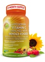 维生素C C Capsules - 1500mg - 用有机Acerola Cherries & Camu Camu制成,高概率维生素C Liposomal - 免疫支持补充剂,增强吸收和生物利用率 - 180个计数