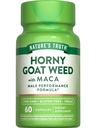 Nature's Truth Horny Goat Weed with Maca QQ 60 Powder Capsules Capsules QQ Vegan, Non-GMO 和 Gluten Free Supplement 的真黄蜂山羊杂草 与麦卡 QQ60 粉末抽查 维加文,Non-GMO 和 Gluten 免费补充