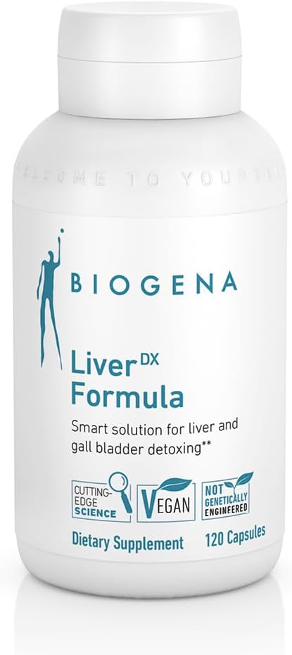BIOGENA WISSEN SCHAFFT GESUNDHEIT LiverDX 公式补编 - Liver和Gall-Bladder解毒、清洁和维修**(Molk ltle, Artichoke & Dandelion Extraction,Lecithin)