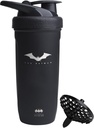 Smartshake DC COMICS Reforce 无锡 蛋白质 摇摆瓶 900 ml → 30 oz - 防漏螺丝上 Lid - BPA Free - Unixex - 非绝缘 - 蝙蝠侠