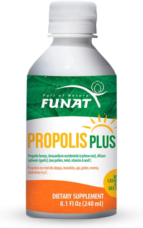 FUL NATURE FANT Propolis Plus 与波伦,大蒜,维生素C和维生素A 8.1 Fl Oz,240 ml 支持,促进你身体的防御
