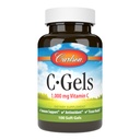 Carlson - C-Gels,1000mg,维生素C软胶,免疫支持和心脏健康,维生素C软胶,抗氧化剂,维生素C补充,100软胶