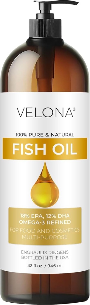 鱼 Omega-3 Oil by Velona - 32 Fl Oz 100%纯度和天然载体油 100%纯度和天然载体油 100%纯度和天然载体油 100%纯度和天然载体油 100%纯度和天然载体油 100%纯度和天然载体油 100%纯度和天然载体油 100%纯度和天然载体油 100%纯度和天然载体油 100%纯度和天然载体油 100%纯度和天然载体油 100%:
