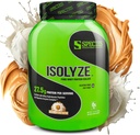 物种营养Isolyze Whei蛋白粉,100%Whei 隔绝剂用于肌肉建筑,27.5g 蛋白质Per Scoop,无糖和低脂肪(Vanilla花生酱,44种服务)