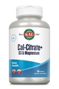 KAL Cal-Citrate+, Calcium Citrate + 维生素D-3和500 mg 镁,健康骨骼和牙齿支持,Gluten 自由实验室 质检,30种服务,120片