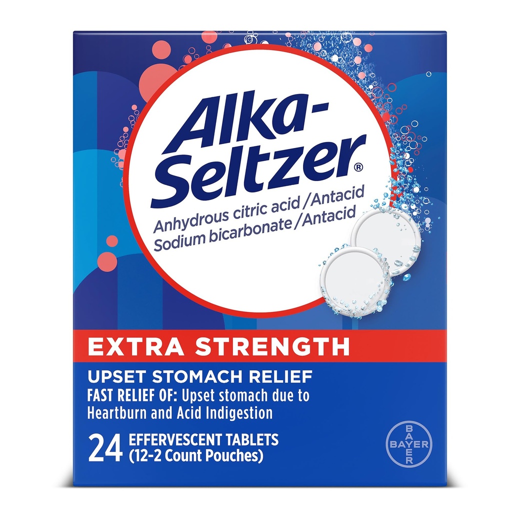 Alka-Seltzer 额外强力心脏烧伤救济