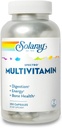 SOLARAY Spectro 多维素加铁 - 多维素加钙,镁,加热绿素,草药和消化酶 - 消化,能源,骨质健康支持(41 Serv,250 CT)