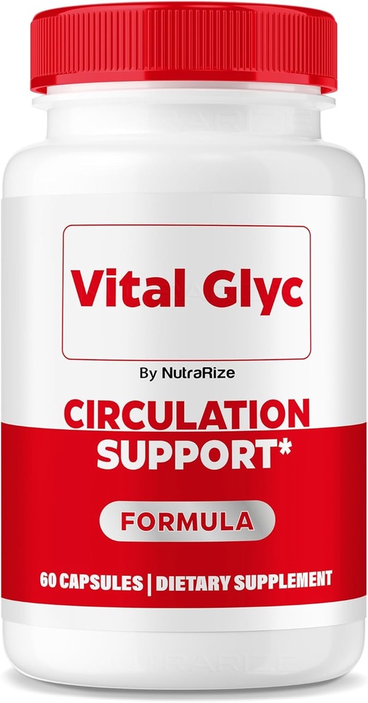 Virtual Glyc Capsules - 官方血液支持公式,Virtual Glyc血瓶清洁剂,Virtual Glyc Glyco优化剂,支持总体健康与健康,Virtual Glyc粉(60 Capsules)