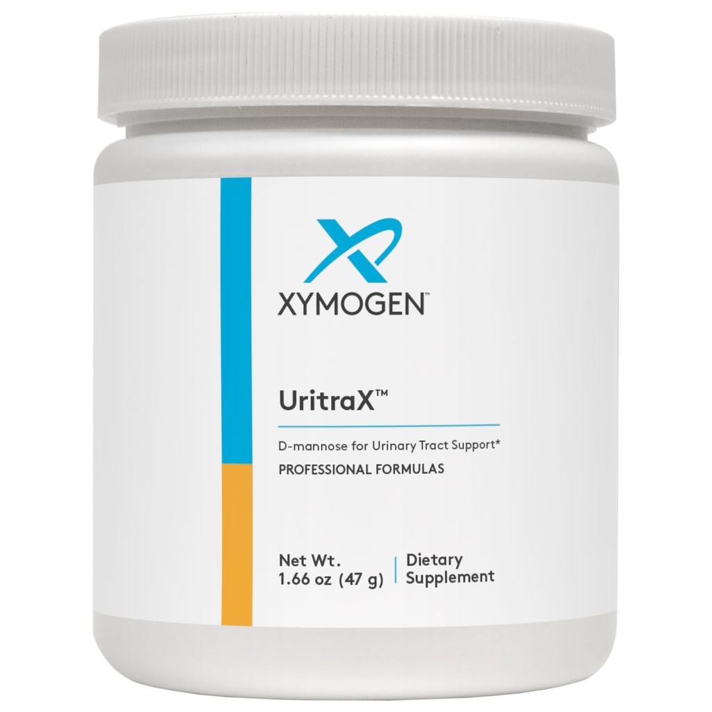 XYMOGEN UritraX - D Mannose Supplement for Urinary Tract and Bladder Health - D Mannose Powder - 健康补编 - Vegan, Gluten Free + 非转基因生物(1.66 oz)