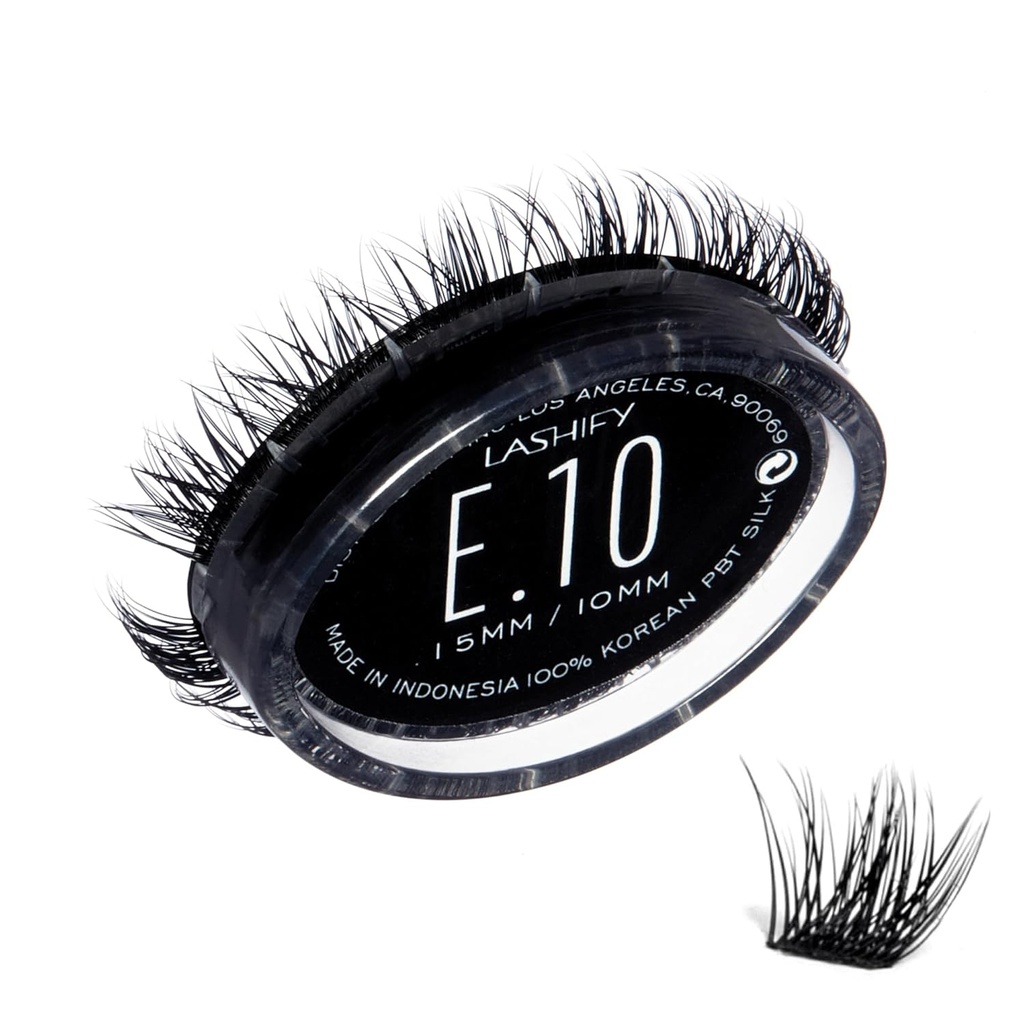 Lashify Extreme 10mm Gossamer DIY 眼片扩展重填,黑,易的假 Lashes 添加 Tremendous 音量