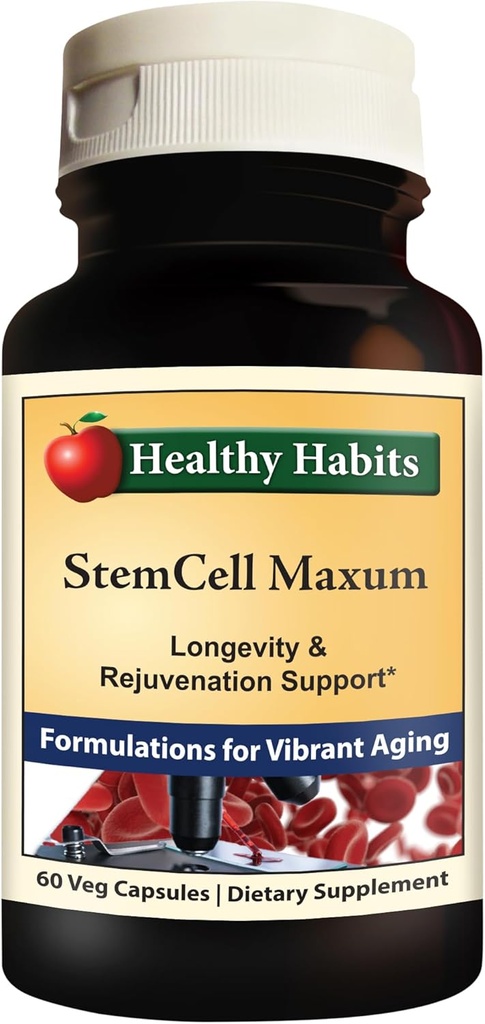 健康Habits StemCell Maxum 工厂基于年龄的拒绝支持补充 健康Habits 细胞再生和增资