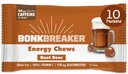 Bonk Breaker Energy Chews,无乳品, Gluten-Free Informes 提供快速能源和焦点, 1盒10包,根啤酒