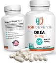 DHEA Capsules - DHEA 补充剂 - 自然能源支持和免疫支持 - 支持生命力,皮肤弹性,和整体健康 - DHEA 补充剂 女性和男性(50毫克)