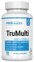 PEScience Truly Multivitamin for Men, D, Zinc, Chromium Piclinics 补充免疫支持, Chelated Minerals, 90 Easy to Swillow Capsules 的每日配方