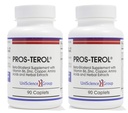 Pros-TEROL(2个瓶装),用900毫克的植物施特罗尔配南瓜种子, Stinging Nettle Root, Ginger Root, Licorice Root 提取 90 Caplets