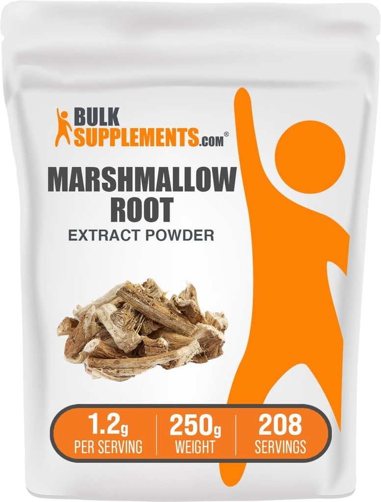 Bulk Assupports.com 沼砂洛根提取粉末 - 沼砂洛根补充剂,草药补充剂 - Gluten Free,每服1.2g,250g(8.8 oz)(一包)