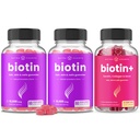 NutraChamps 完整生物素包用于头发,皮肤和钉. 2 包装生物锡和生物锡+