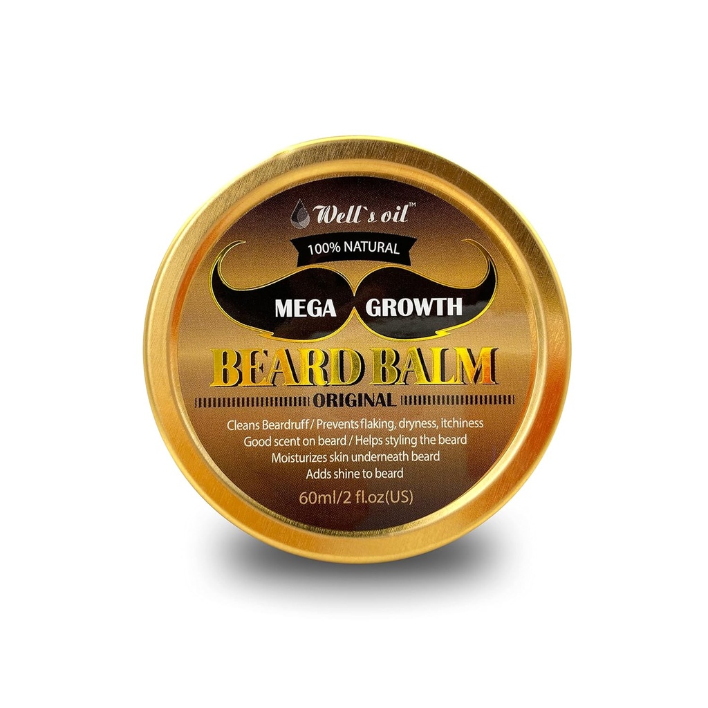 (原始内容存档于2018-07-21) (英语). Well's MEGA GrowTH Beard Balm(原始内容存档于2019-03-01) ^ 2 f.oz.