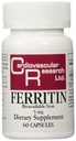 心血管研究 Ferritin 最大吸收铁 1-Pack,01-Cream,60 Capsules