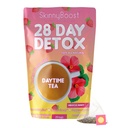 Skinny Boost 28日解毒日茶 - HIBISCUS BERRY(28个茶袋)支持代谢靴,解毒,全天然,非转基因,维冈,凯托友好