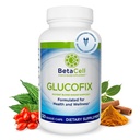 Glucofix - Berberine 补充剂 - 草药补充剂 肉桂, Gymnema, Berberine, Bitter Melon,和 Turmeric - 120 Capsules