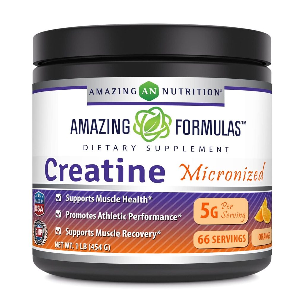(原始内容存档于2018-09-21) (中文(简体) ). Official Formulaments Micronized Creatine Monohydrate Powder Supplement + 5000 mg pervice + 理想前和后期工作补编 → 制造于美国(1 LB, Orange).