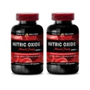 boost Nitric Oxide - Nitric Oxide 2400mg 肌肉泵 极端强力 - Nitric Oxide 补充剂 肌肉泵 男女补充剂 锻炼剂 男性 肌肉生长 - 2瓶120盖