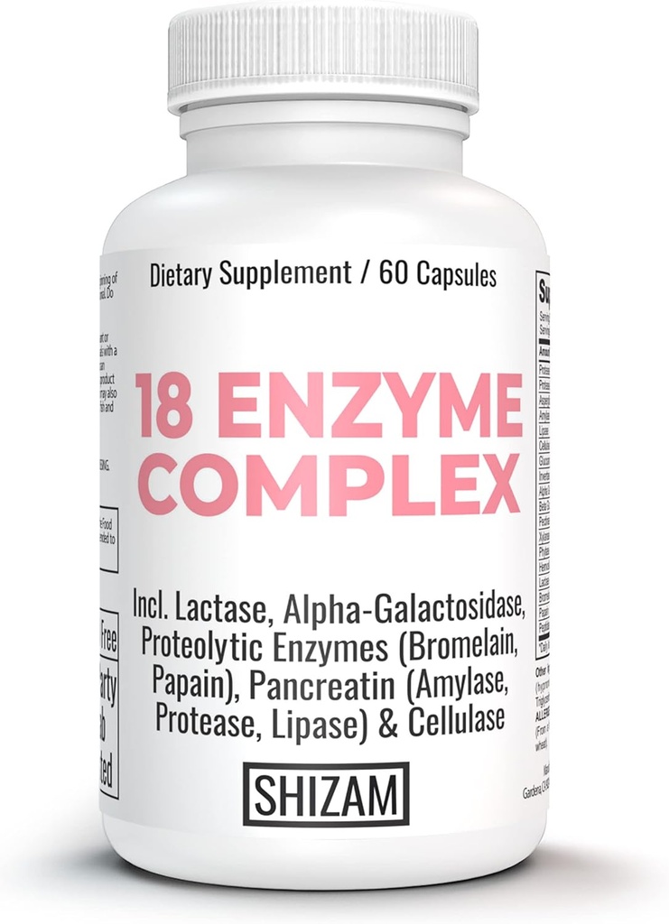 IBS 后生素 消化酶-s wlatose Alpha-Galactosidase Pancreatic Amylase Lipase 蛋白质细胞细胞细胞细胞细胞细胞细胞细胞细胞细胞蛋白 Papain | Capsules Pills → arr 痢疾 便秘 Bloating 救济补充剂