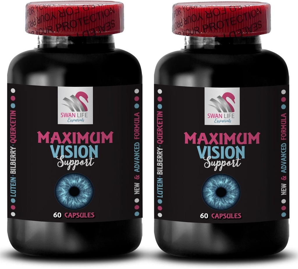精细视觉 - EYE ViSION supplement - 视觉助推,清晰视图,焦点锐利,清晰图像,亮视,清晰助推,视觉增强器,眼睛支持,焦点优势 2瓶120盖