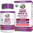 玛丽·鲁斯(Mary Ruth) 男子维他命 Gummy – USDA – Vegan – 日报多维塔明支持免疫 – 非GMO – Gluten Free – 60 Counter