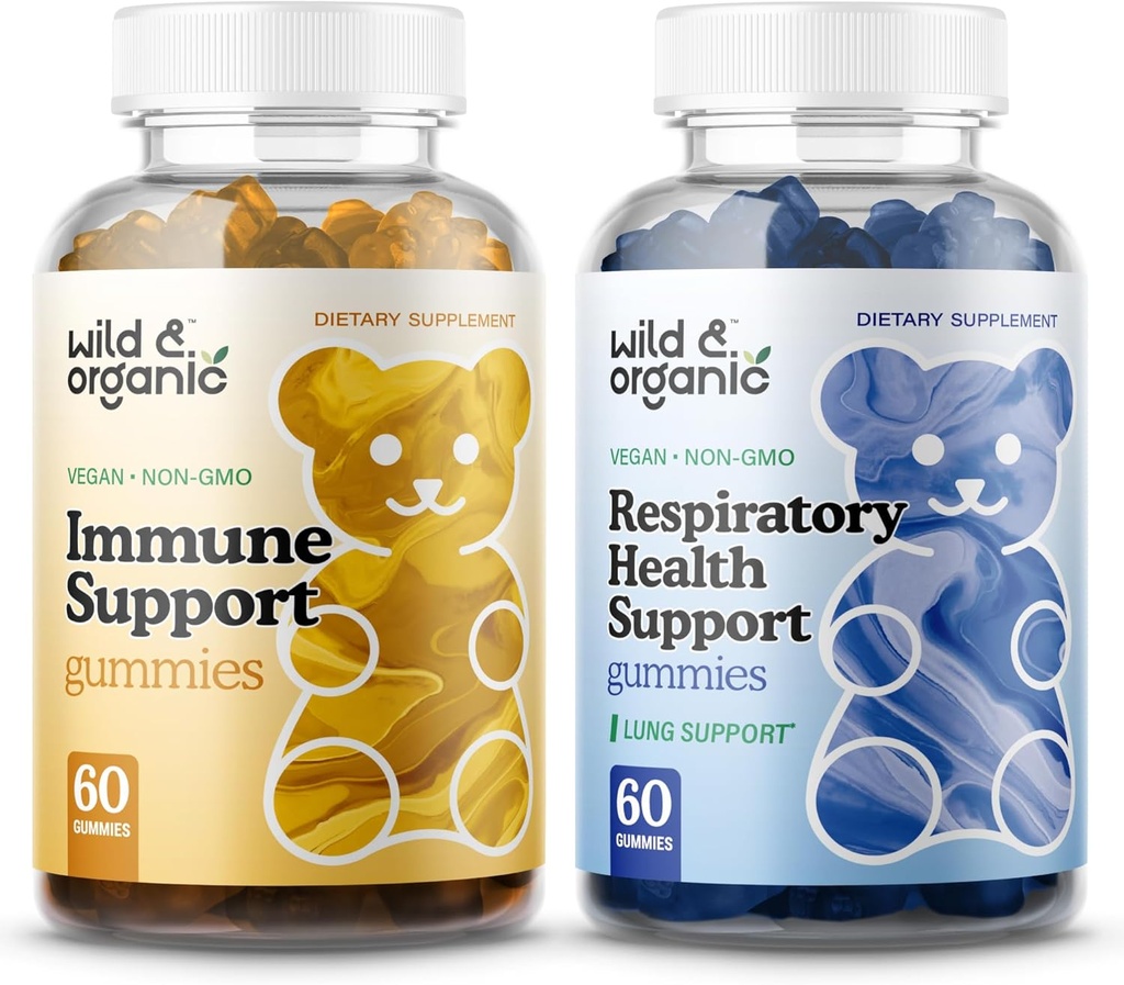 野性与有机免疫支持 Gummys & Lung Detox Gummys