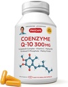 ANDREW LessMAN Coenzyme Q-10 300 mg 120 capsules - 能源生产和优化关键器官功能、抗氧化剂支持、老化消耗,+ B-Complex。 容易燕子笼盖